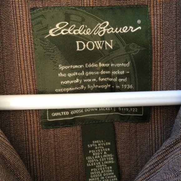 Men's Eddie Bauer Down Jacket size medium - Picture 2 of 3